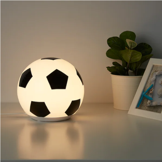 Lampa na stół piłka LED lampka nocna dziecięca