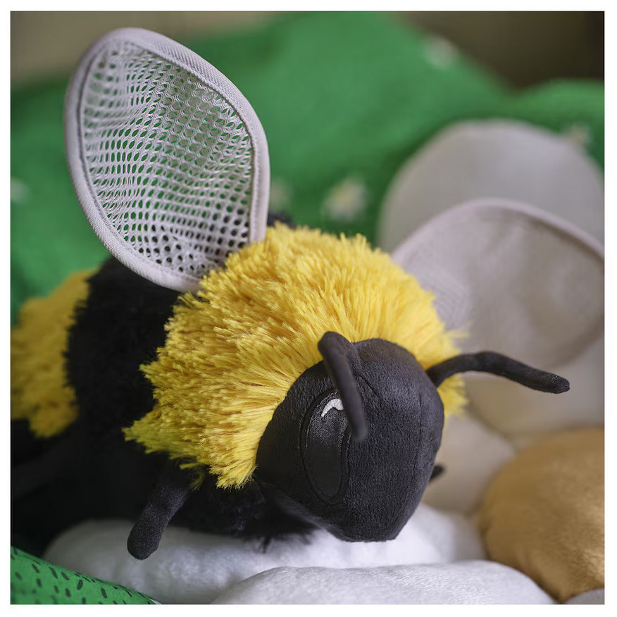 Pluszak maskotka przytulanka owad trzmiel pszczoła 21 cm IKEA SKOGSDUVA