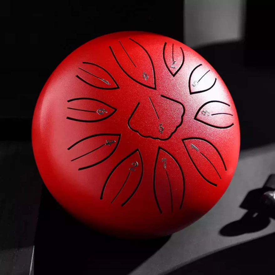 Tongue Drum Mini Ginkgo biloba 6" 11 ton TWG11-6 HLURU-WANGYOU + pałeczki