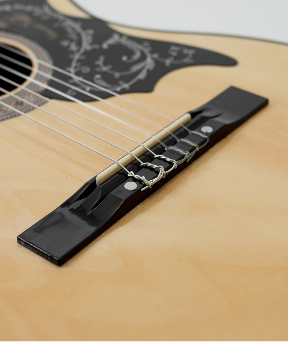 Gitara klasyczna 3/4 7/8 Naturalna jasny brąz od 12 lat dzieci i dorosłych