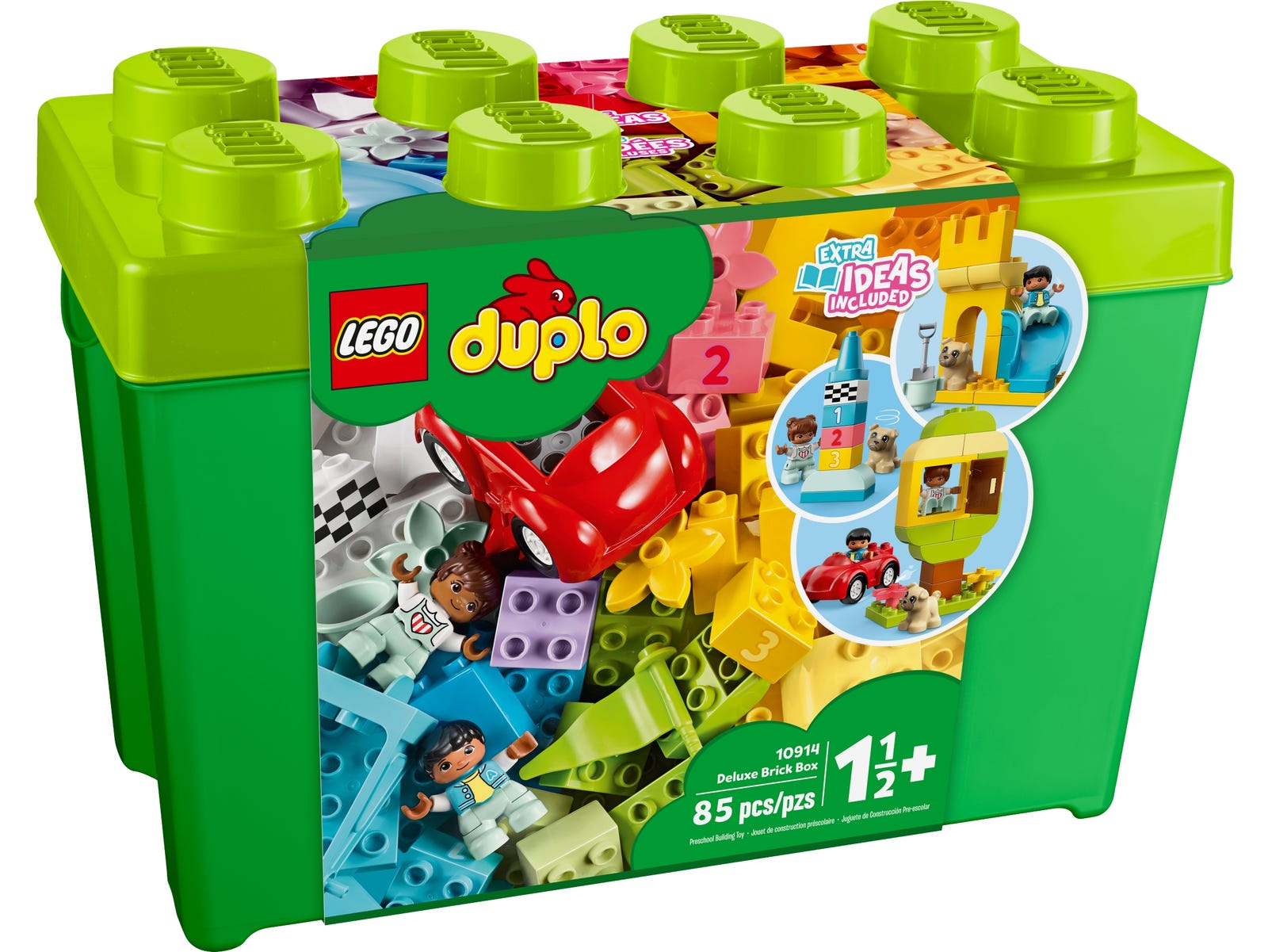LEGO DUPLO Pudełko z klockami dla dzieci +1,5 roku 10914 | 85 elementów