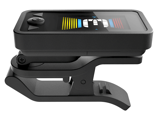 Tuner chromatyczny do każdej gitary D'Addario Eclipse PW-CT-17BK czarny