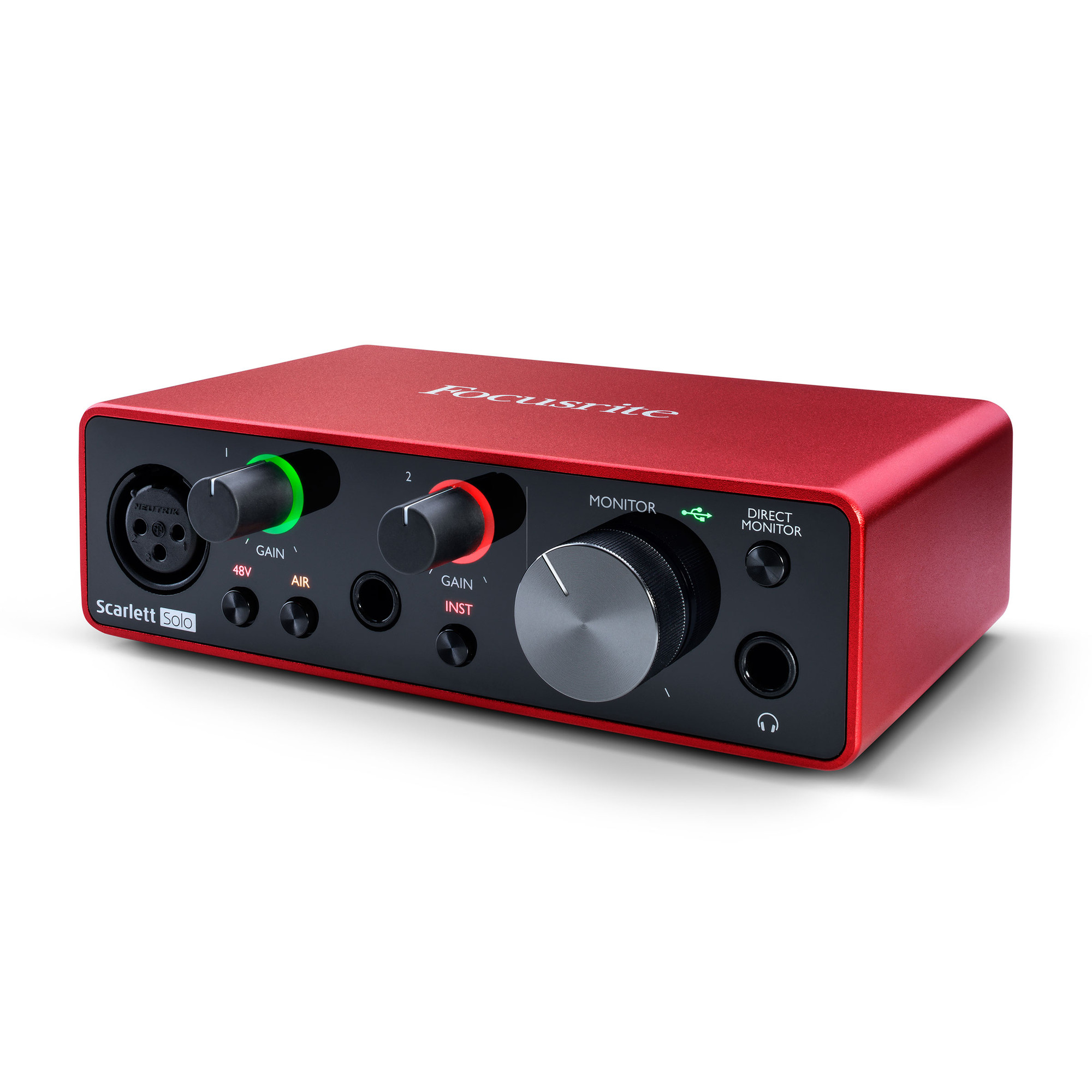 Interfejs audio Focusrite Scarlett Solo 3rd Gen USB XLR Jack 6,3 mm