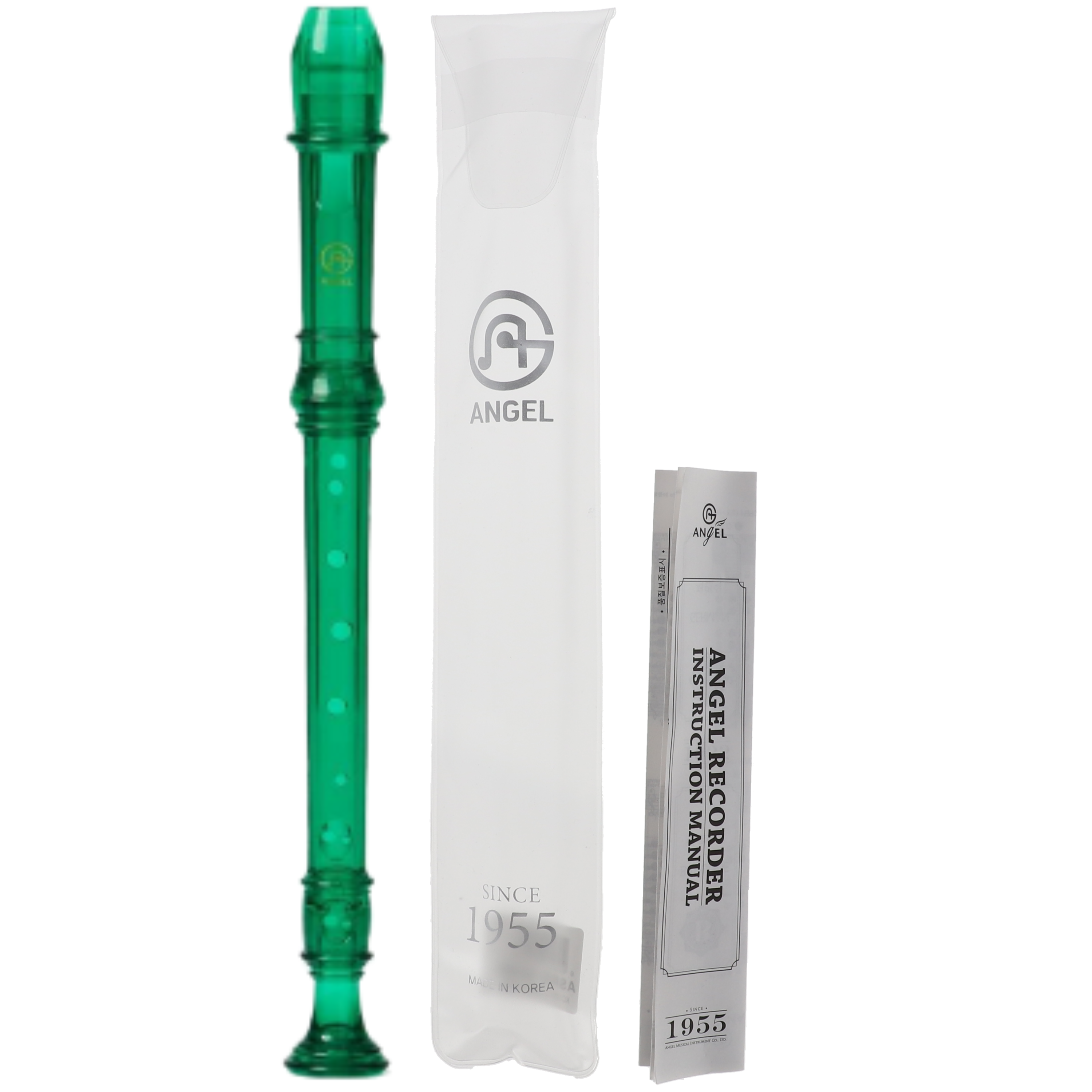 Flet prosty sopranowy szkolny nauka gry dla dzieci tonacja C ASRG-300T-EG