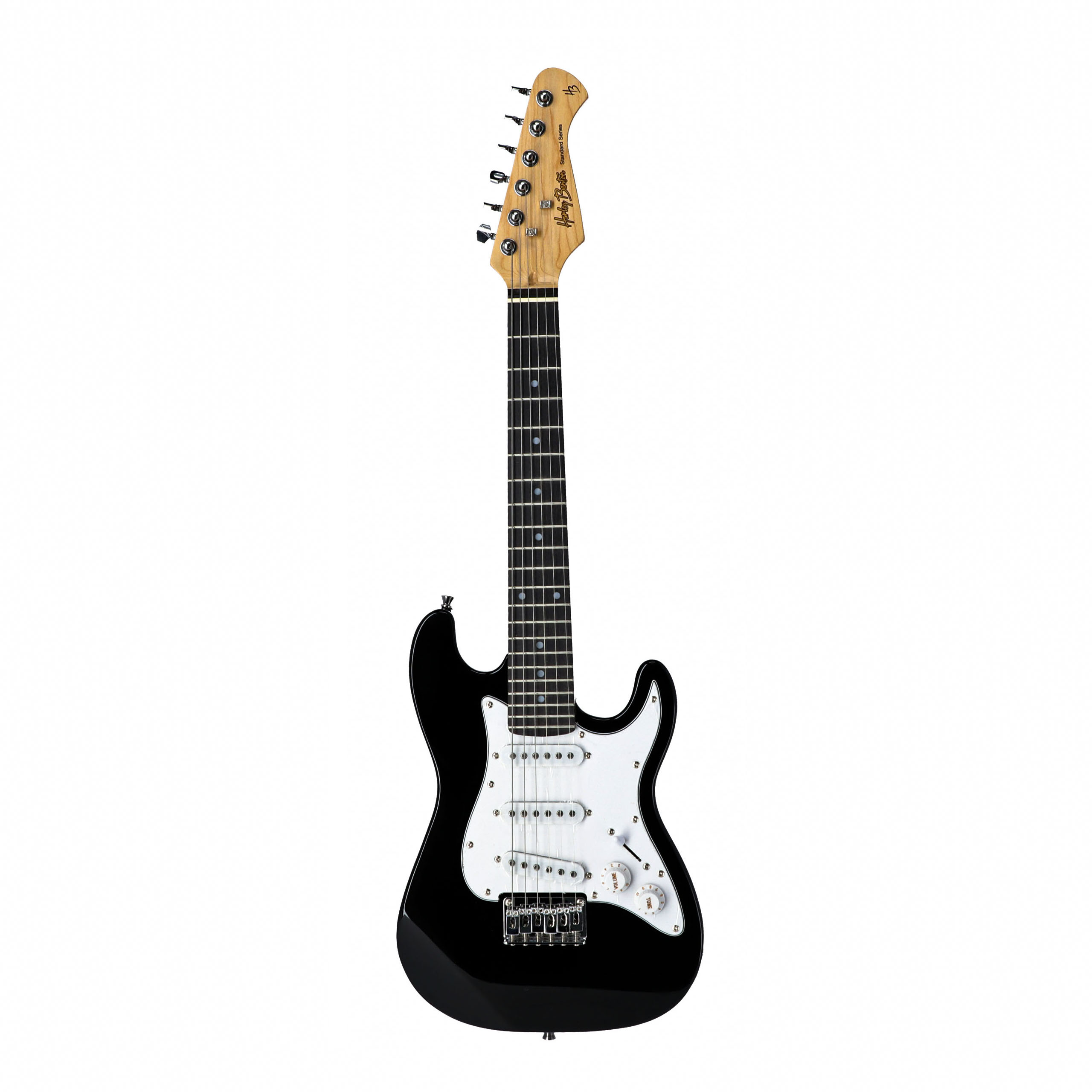Gitara elektryczna 3/4 dla nastolatka Harley Benton ST-Junior BK CZARNA