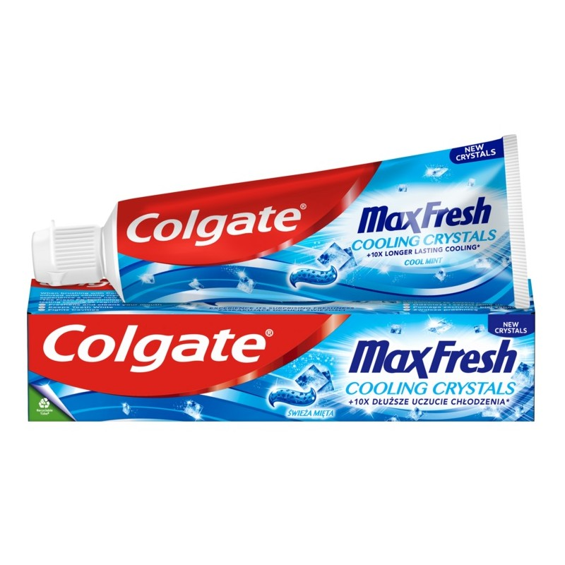 Pasta do zębów Colgate Max Fresh Cooling Crystals 75 ml zestaw 4 szt