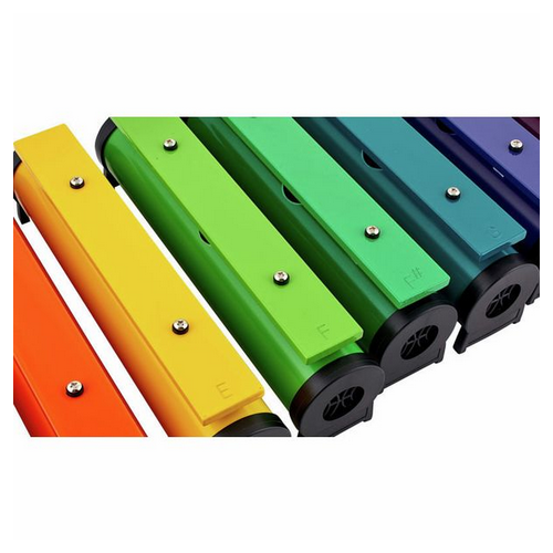 Dzwonki diatoniczne na tubach Rainbow TRCB-13 13 dźwięków C2-F3 w tym F# B