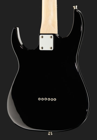 Gitara elektryczna 3/4 dla nastolatka Harley Benton RG-Junior Rock CZARNA