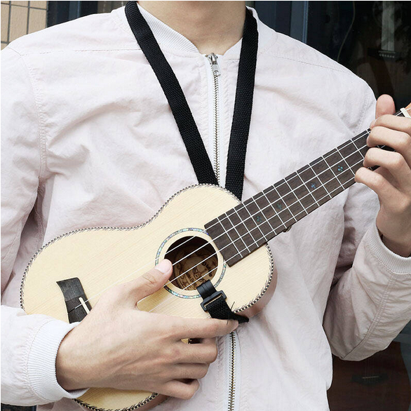 Pas pasek do ukulele JEREMI CS-BD01 Czarny