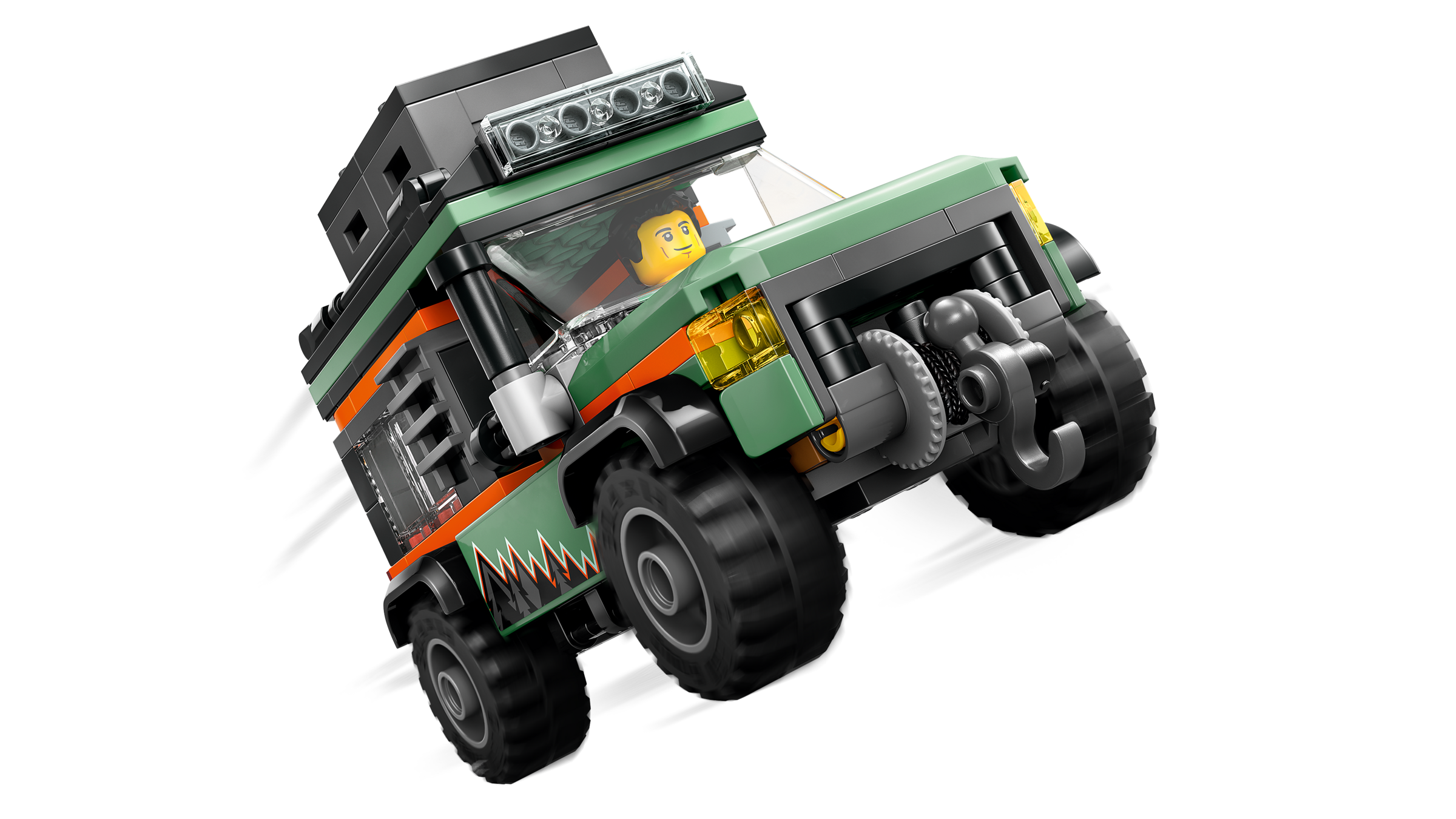 LEGO City Górska terenówka 4x4 SUV z wyciągarką 60447