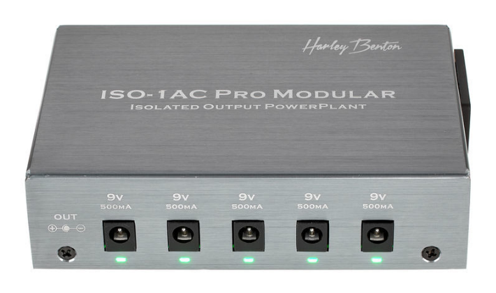 Zasilacz modułowy 5 efektów 9V Harley Benton PowerPlant ISO-1AC Pro Modular