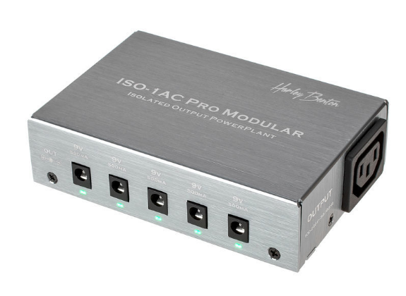 Zasilacz modułowy 5 efektów 9V Harley Benton PowerPlant ISO-1AC Pro Modular