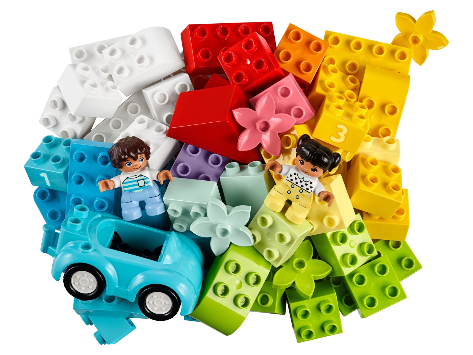 LEGO DUPLO Pudełko z klockami dla dzieci +1,5 roku 10913 | 65 elementów