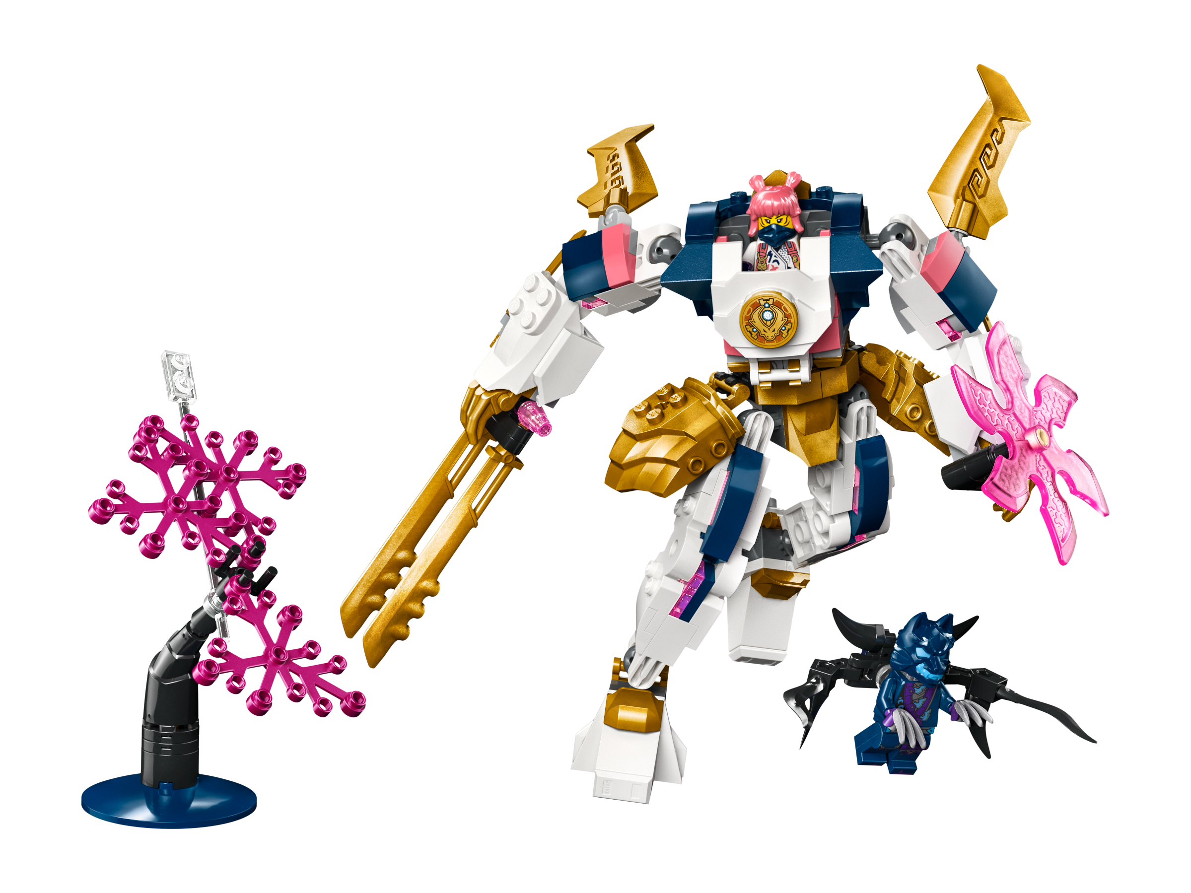 sora LEGO NINJAGO Mech Sora zmieniający się w motocykl