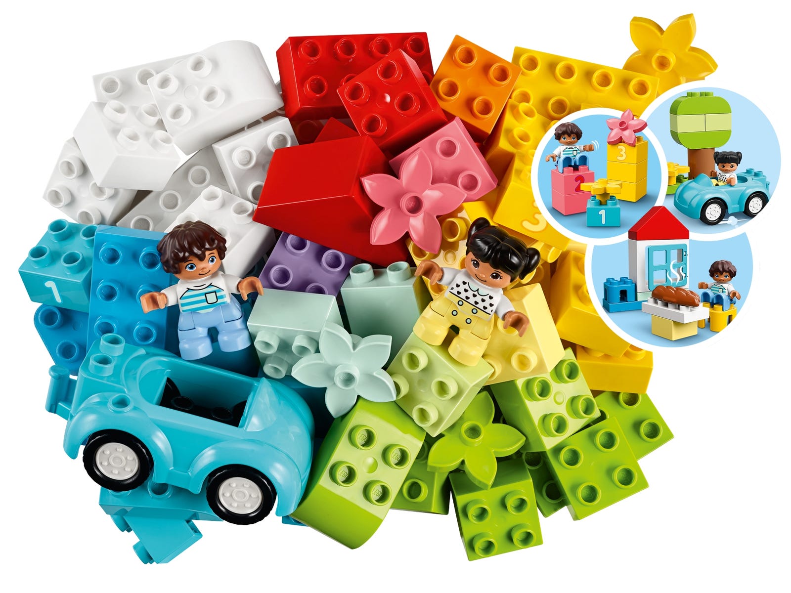 LEGO DUPLO Pudełko z klockami dla dzieci +1,5 roku 10913 | 65 elementów