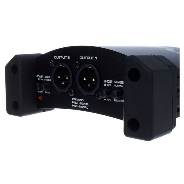 Millenium DI 66 Active Stereo DI Box Aktywny na baterie 9V