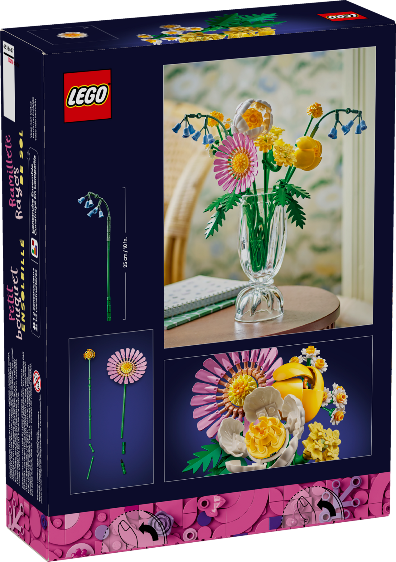 LEGO Botanicals Mały słoneczny bukiet 10347 373 elementy
