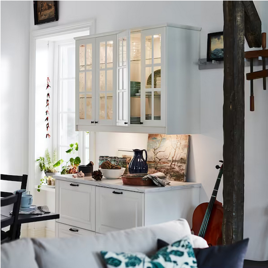 Listwa taśma oświetleniowa blatu kuchennego szafek Ściemniana 30 cm MITTLED srebrny