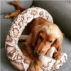 Pluszak pacynka wąż pyton birmański Długi 171 cm IKEA DJUNGELSKOG