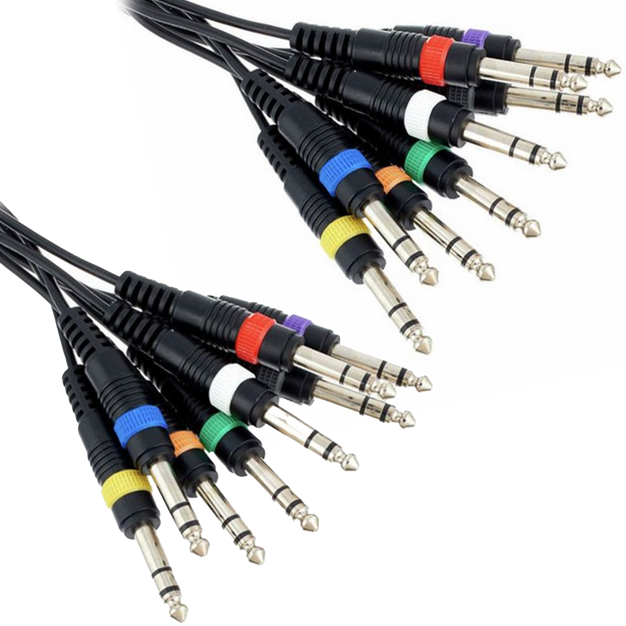 Kabel wieloparowy multicore audio 8x Jack 6,3 mm stereo 3 m the sssnake SPP8030