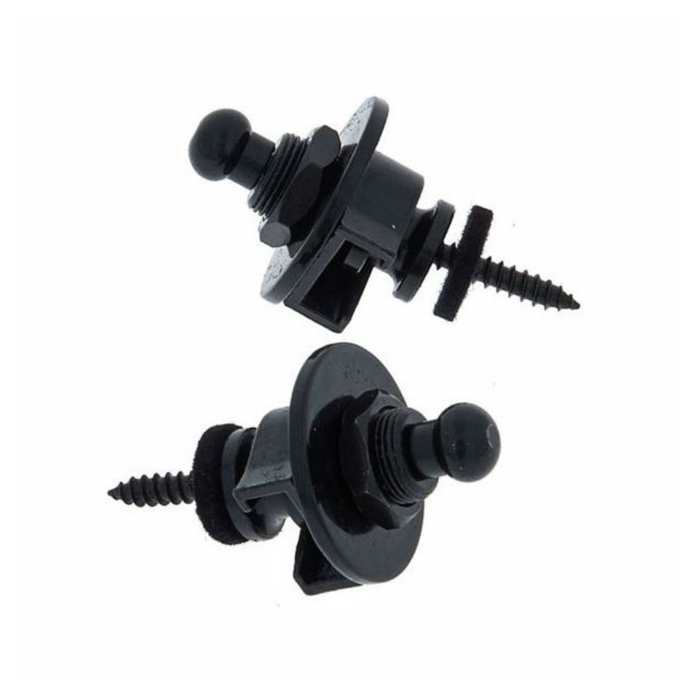 Zaczep do paska z blokadą Straplock Harley Benton Security Locks BK