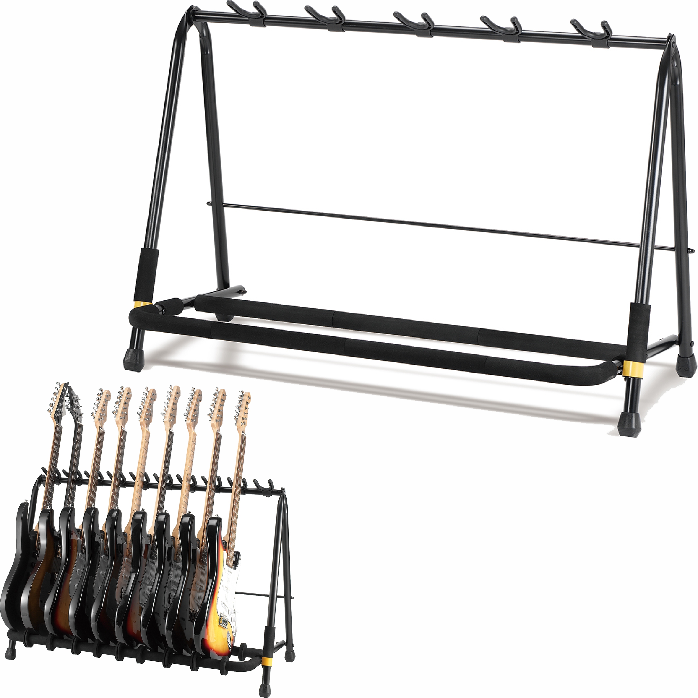 Statyw stojak na 5 gitary Hercules GS525B