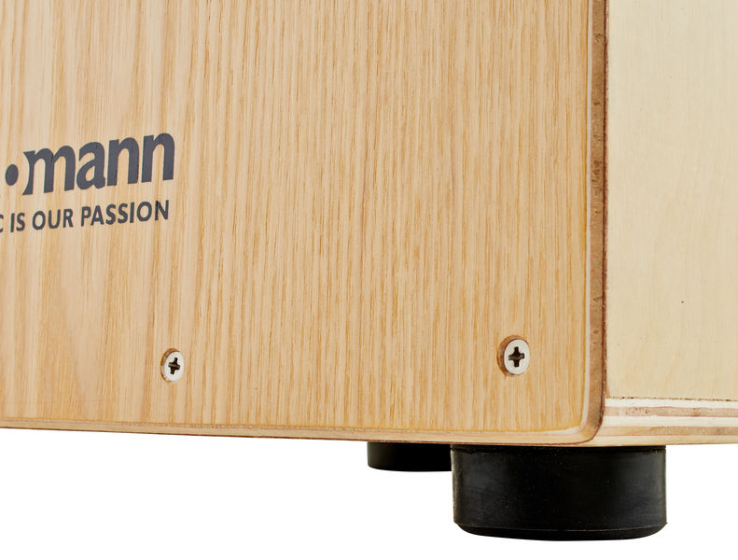 Cajon Thomann CAS-100 z werblem klon wierzba Jasny Brąz + pokrowiec