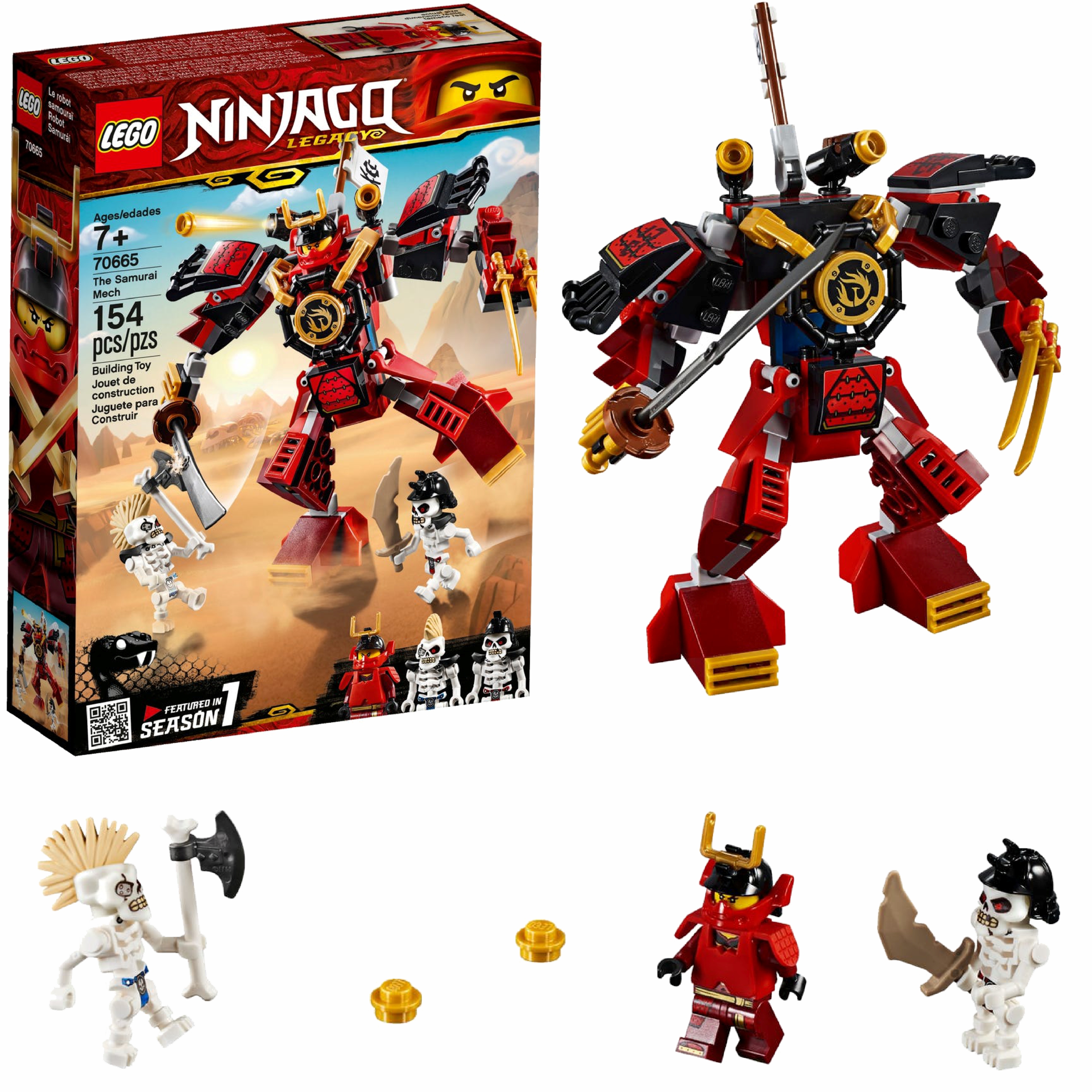 LEGO Ninjago Mech - samuraj 70665