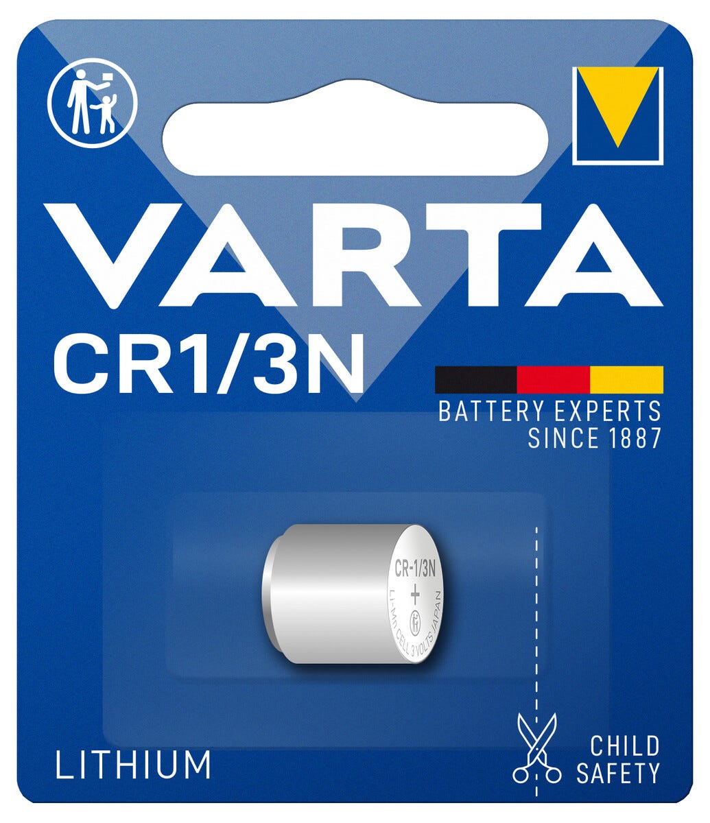Bateria pastylkowa litowa 3V VARTA CR1/3N 1 szt.