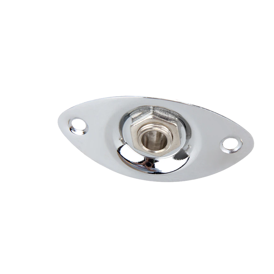 Gniazdo do gitary Jack 6,3mm MSP32 srebrny