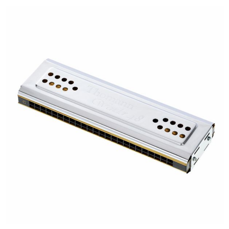 Harmonijka ustna dwustronna C-Dur G-Dur Pokorowiec Thomann Wender 48