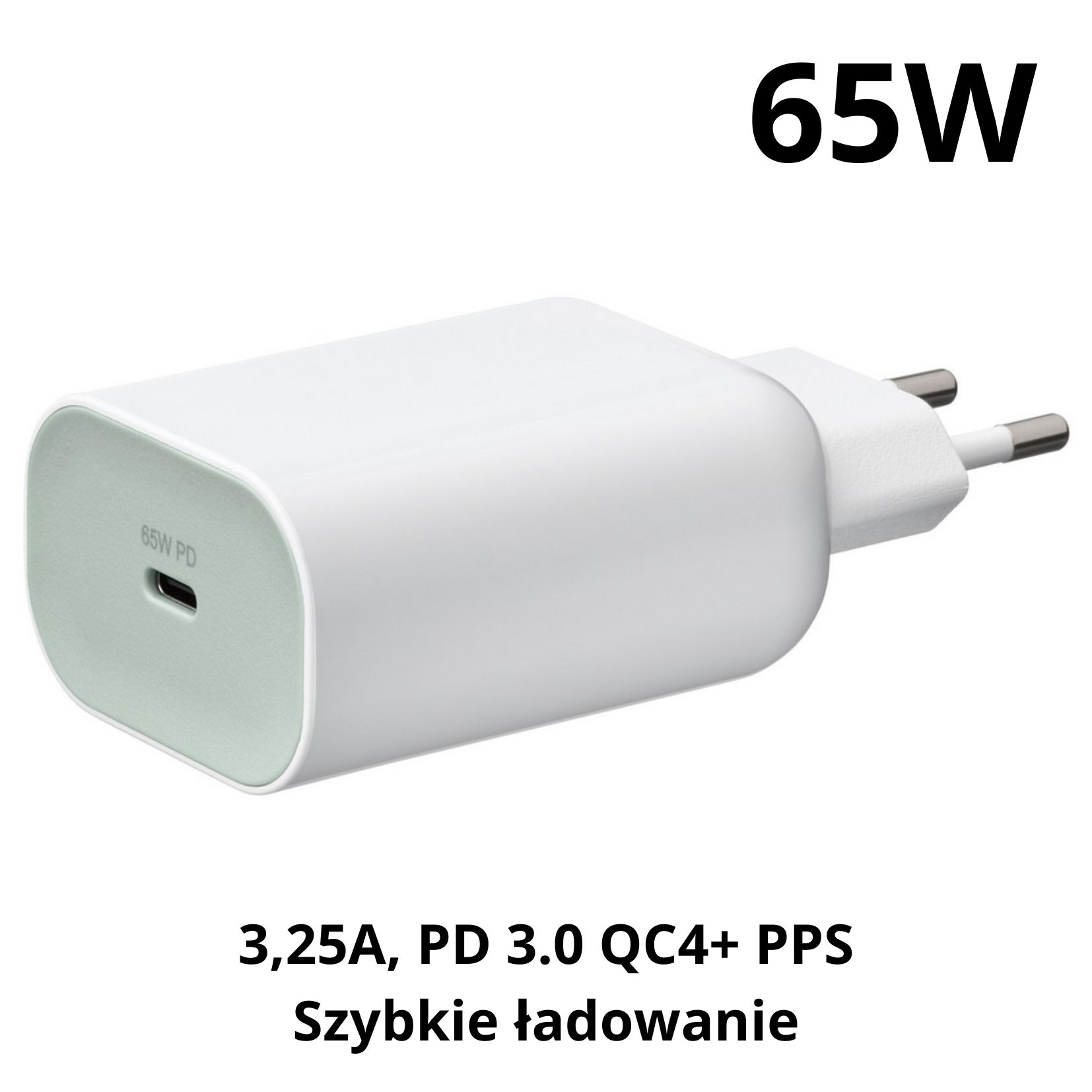 Ładowarka USB-C 65W 3,25A PD 3.0 QC4+ PPS szybkie ładowanie IKEA SJÖSS