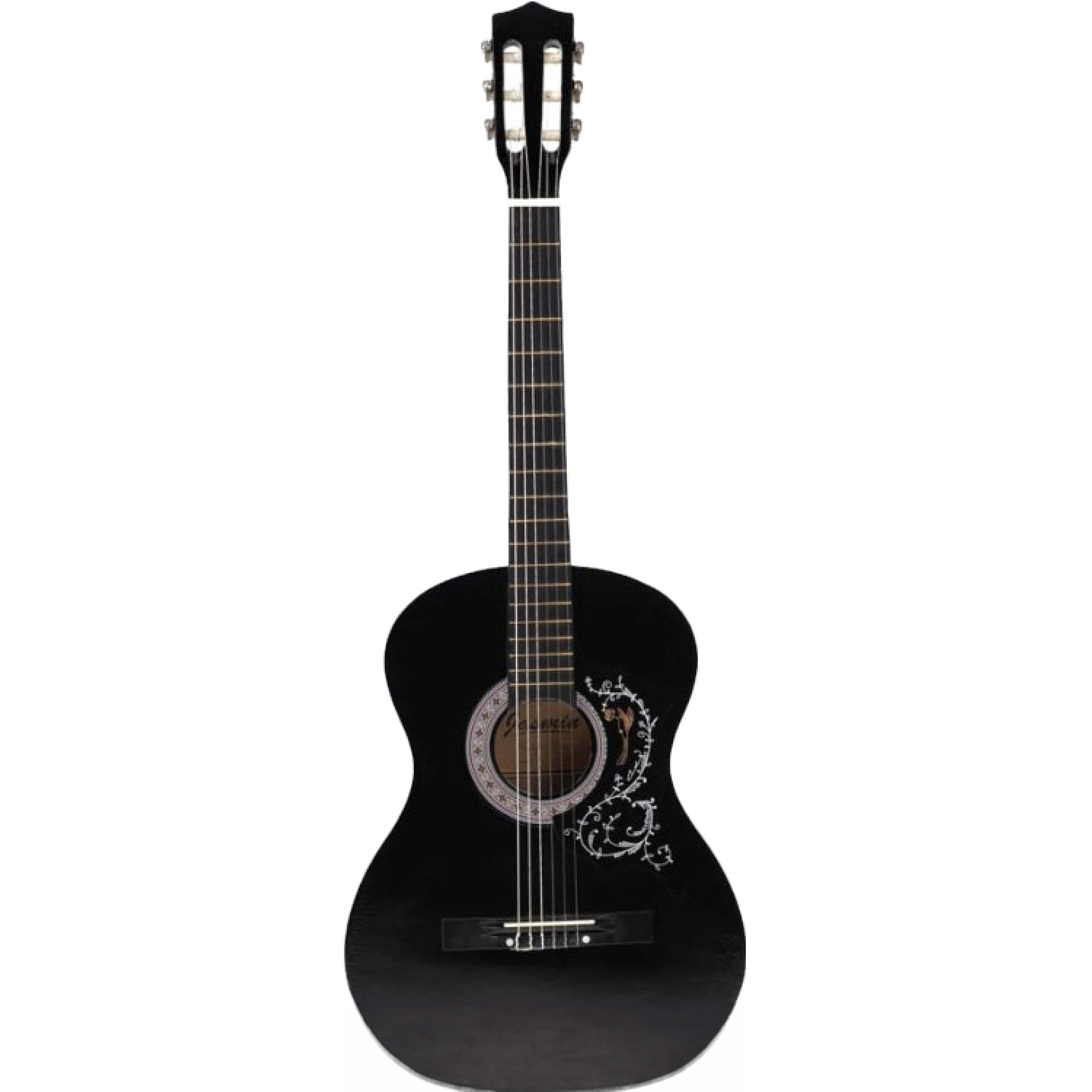 Gitara klasyczna 3/4 7/8 Black Czarna od 12 lat dla dzieci i dorosłych