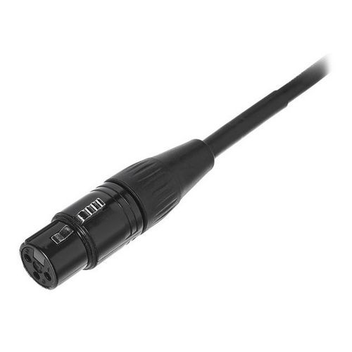 Kabel przewód mikrofonowy XLR XLR 6 m czarny REAN Neutrik pro snake