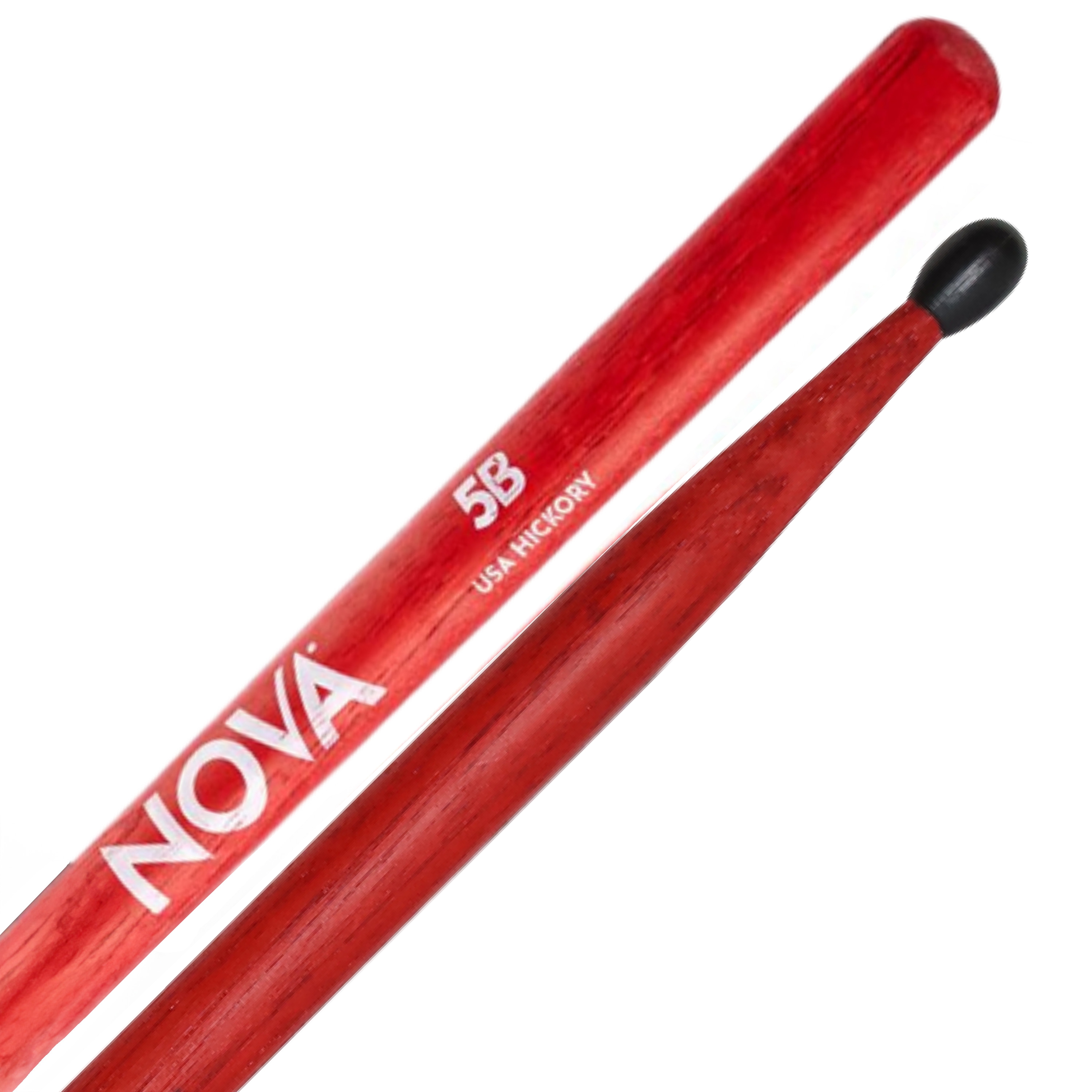Pałki pałeczki perkusyjne Hikora Czerwone Vic Firth Nova 5B Red Nylon