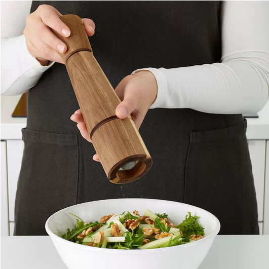 Młynek do przypraw 27cm z drewna akacjowego ceramiczny mechanizm INTRESSANT