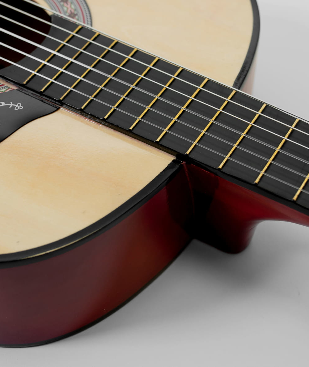 Gitara klasyczna 3/4 7/8 Naturalna jasny brąz od 12 lat dzieci i dorosłych