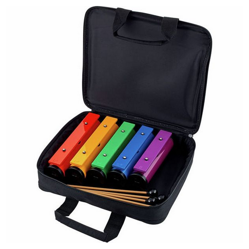 Dzwonki diatoniczne na tubach Rainbow TRCB-5 5 dźwięków C2 D2 F2 G2 A2