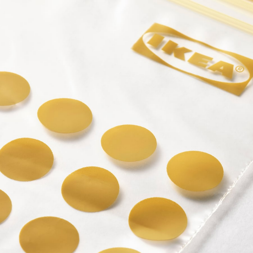 Torebka worki woreczki strunowe na żywność IKEA ISTAD 1L 0,4L 180 szt