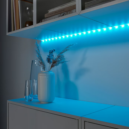 Listwa taśma oświetleniowa LED 1m wielokolorowa RGB IKEA VATTENSTEN USB
