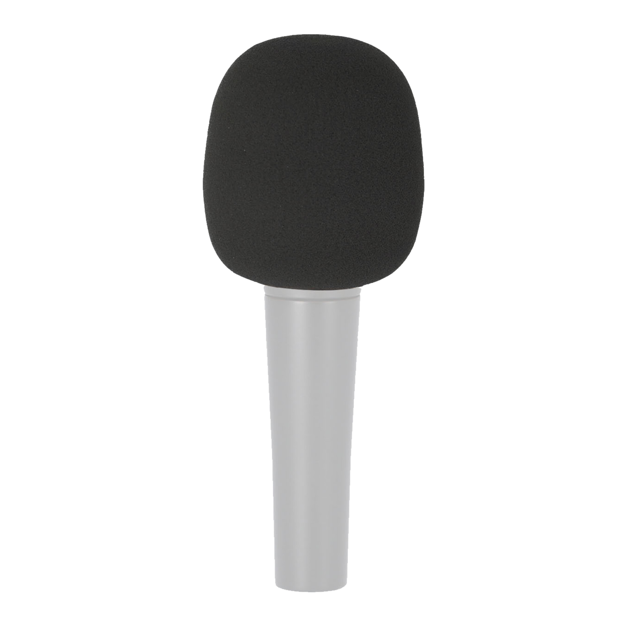 Uniwersalna owiewka osłona przeciwwietrzna gąbka na mikrofon CZARNA 10 szt.