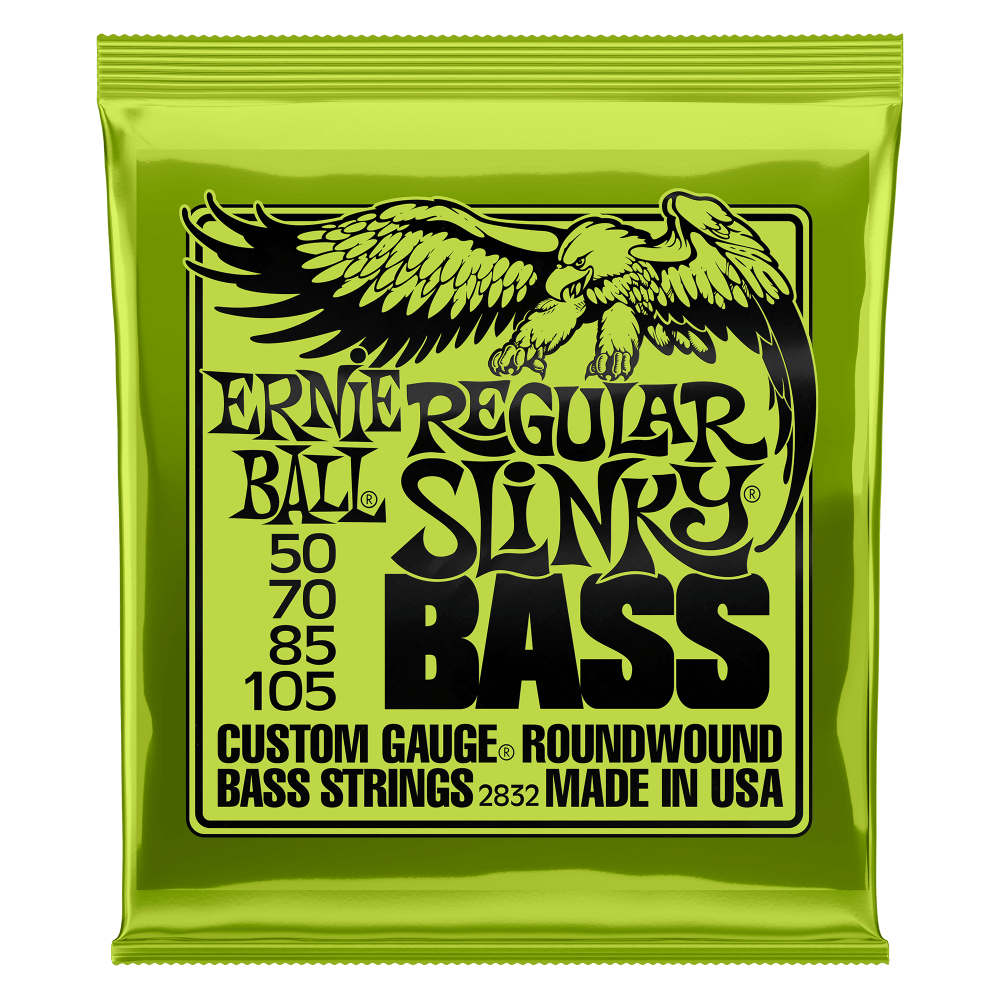 Struny do basu gitary basowej 4 strunowej 50-105 Ernie Ball 2832