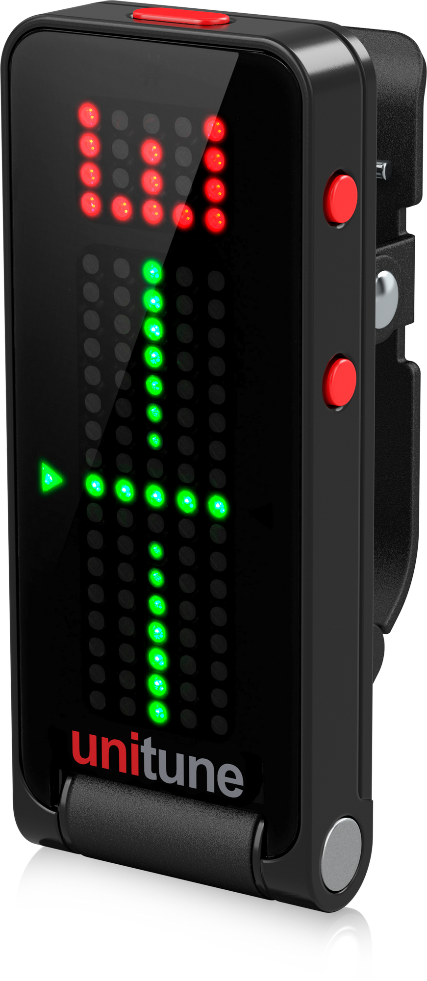 tc electronic UniTune Clip Noir Tuner chromatyczny na klips Uniwersalny