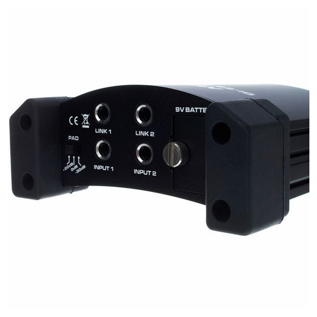 Millenium DI 66 Active Stereo DI Box Aktywny na baterie 9V