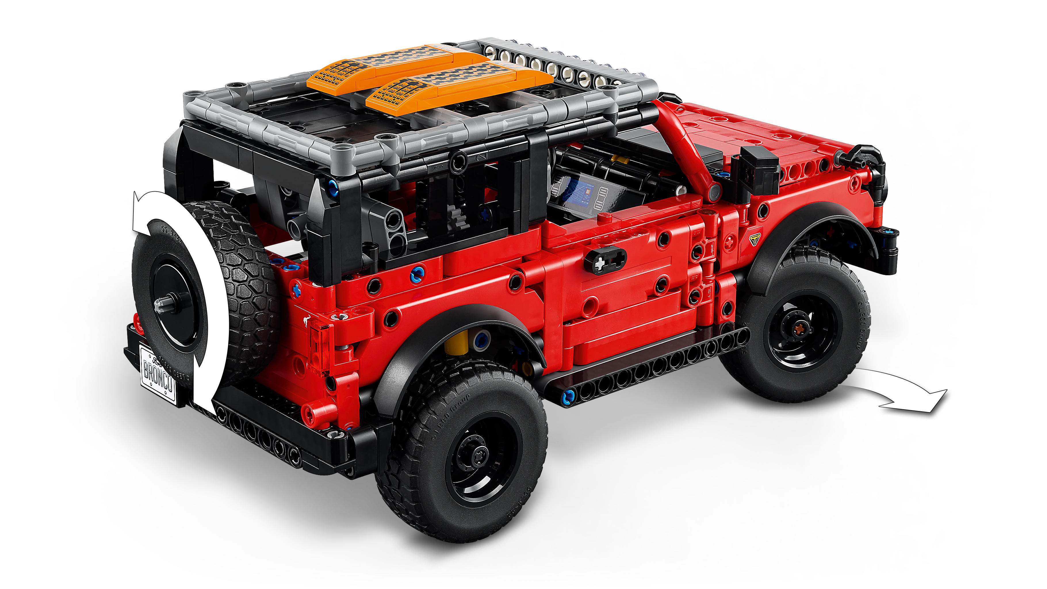 LEGO Technic SUV Ford Bronco 42213 - realistyczny model terenowy Off-road