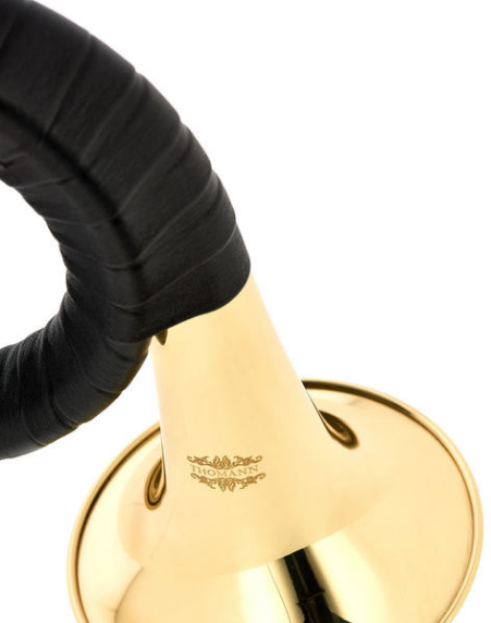 Róg myśliwski sygnałówka trąbka hejnałówka Bb Thomann Bb- Fürst Pless Horn