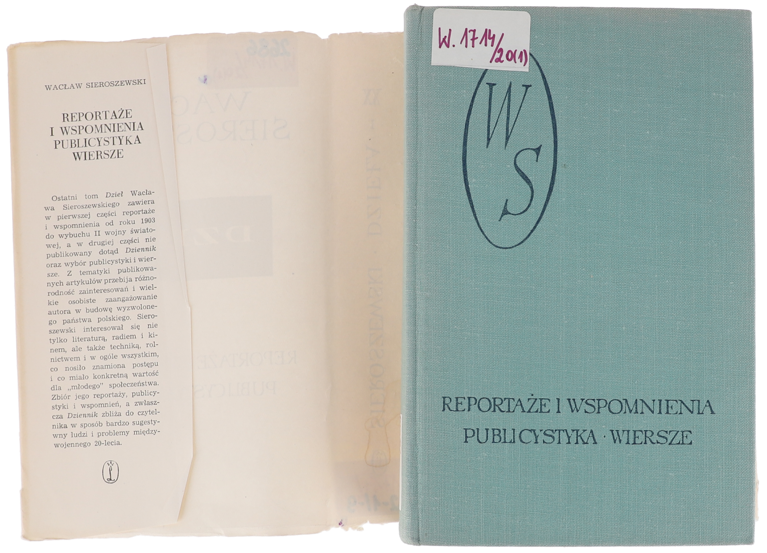 Wacław Sieroszewski Reportaże i wspomnienia 1963