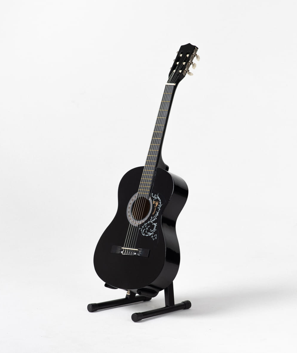 Gitara klasyczna 3/4 7/8 Black Czarna od 12 lat dla dzieci i dorosłych