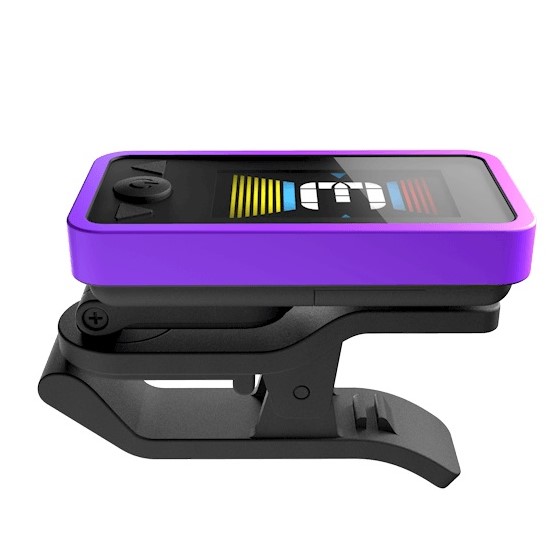 Tuner chromatyczny do każdej gitary D'Addario Eclipse PW-CT-17PR fioletowy