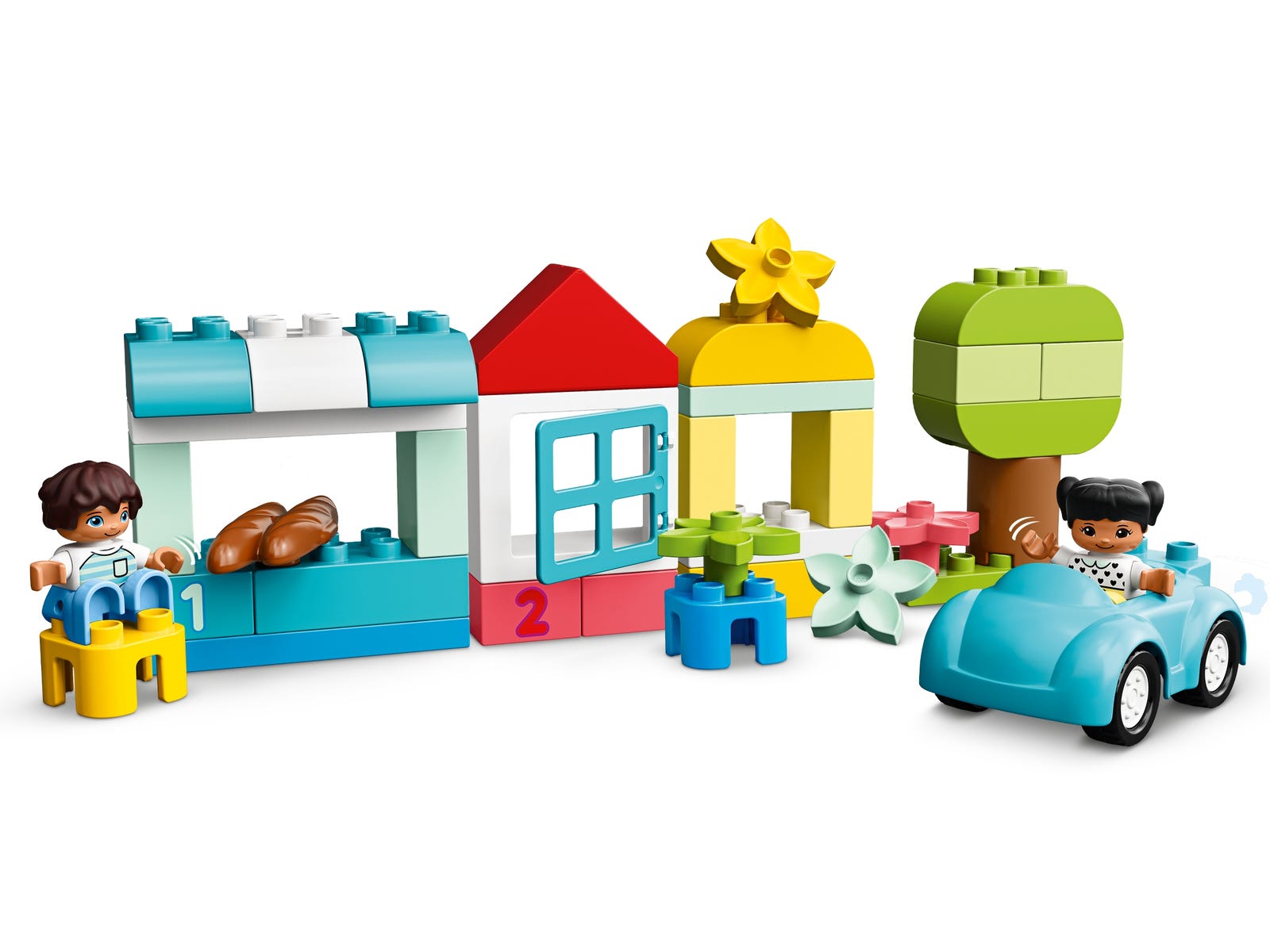 LEGO DUPLO Pudełko z klockami dla dzieci +1,5 roku 10913 | 65 elementów